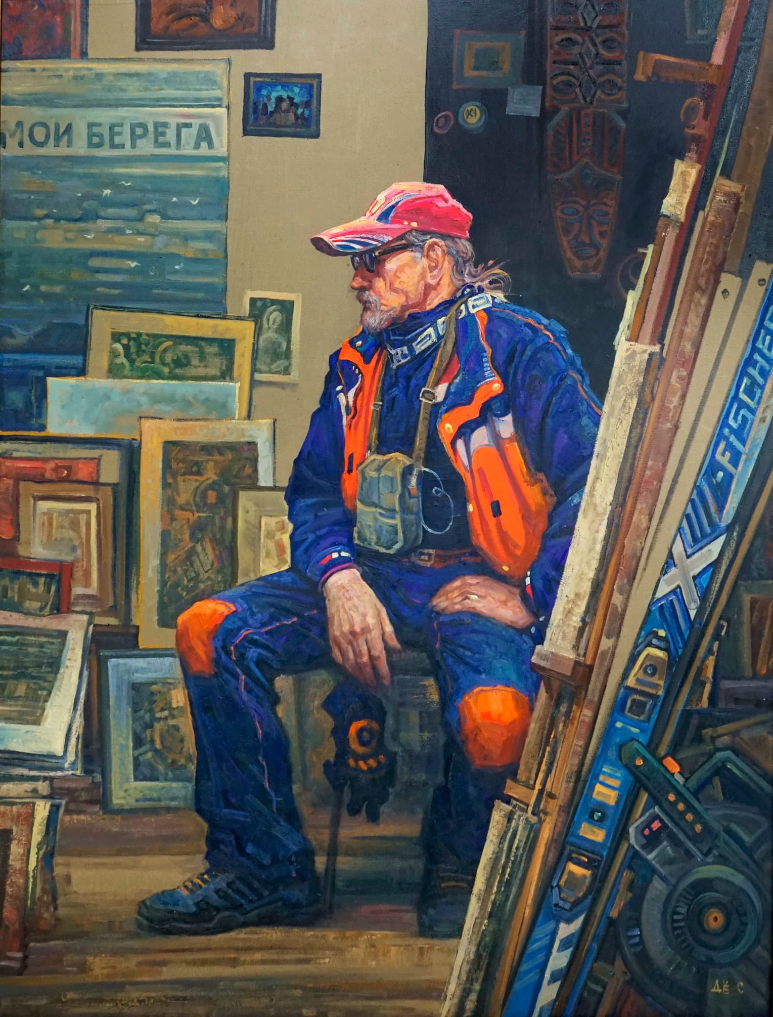 Портрет художника Метельского Юрия